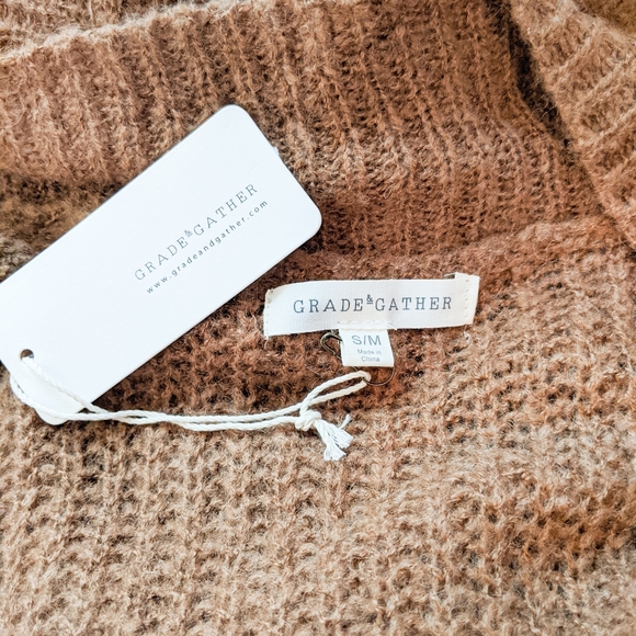 NWT Grade & Gather Open Front Cardigan - Picture 4 of 5